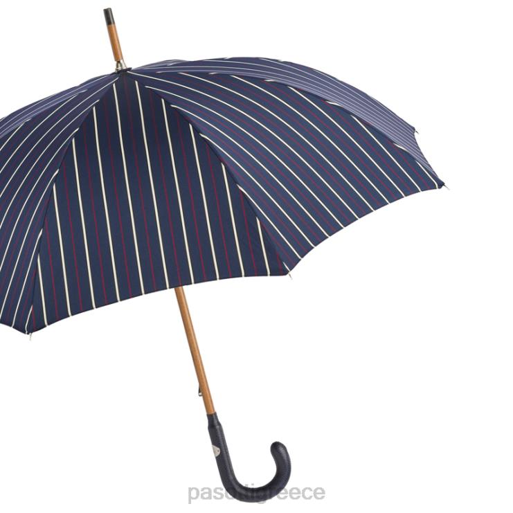 ομπρέλα | PASOTTI 142 bruce-1 p - ομπρέλα κατά παραγγελία δερμάτινη ναυτική λαβή 2N6B8138 άνδρες